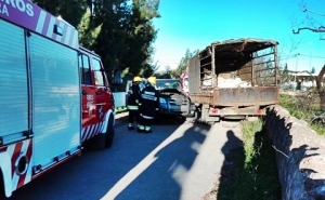 Bombeiros Tavira Respondem a Acidente com Encarcerados 