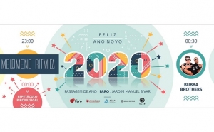 PASSAGEM DE ANO AO SOM DE «MELOMENO RÍTMICA» E «BUBBA BROTHERS»