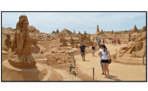 Festival de Esculturas em areia abre portas 