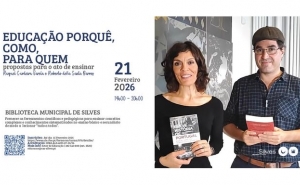 FORMAÇÃO «EDUCAÇÃO, PORQUÊ, PARA QUEM: PROPOSTAS PARA O ATO DE ENSINAR» COM ROBERTO BARROS E RAQUEL VARELA