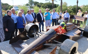 Ayrton Senna homenageado na Quinta do Lago