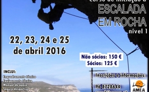 Curso de Iniciação à Escalada em Rocha
