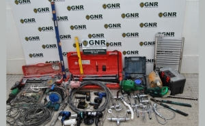 Recuperação de ferramentas furtadas