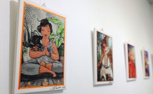 Exposição «DIAMANTES NA PINTURA» em exibição na EMARP durante o mês de maio