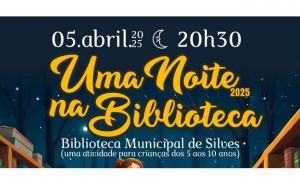 UMA NOITE NA BIBLIOTECA MUNICIPAL DE SILVES, COM HISTÓRIAS QUE BRILHAM NO ESCURO 