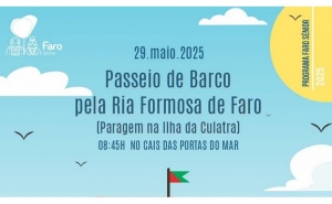 FARO SÉNIOR ORGANIZA PASSEIO DE BARCO DURANTE A 3.ª EDIÇÃO DA SEMANA NÁUTICA