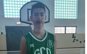 Atleta de Olhão Samuel Ascensão na Seleção Nacional de Sub16 Masculinos