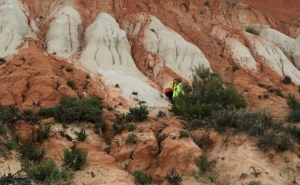 Polícia Marítima e Bombeiros evacuam vítima de queda em falésia