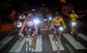 O quarto passeio de BTT nocturno desta temporada realizou-se no Ameixial.