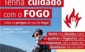 AÇÕES DE SENSIBILIZAÇÃO SOBRE QUEIMAS E QUEIMADAS EM ODEMIRA E SABÓIA