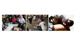 INEM colabora em Mass Training de Suporte Básico de Vida em Quarteira