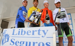 37.º Troféu Joaquim Agostinho - Delio Fernandez reforça liderança em etapa ganha por Sveshnikov