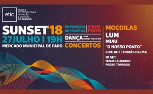 Sunset de final de ano da ETIC_Algarve anima o Mercado Municipal de Faro