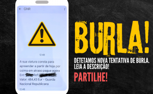 Esclarecimento sobre Burla associada à GNR 