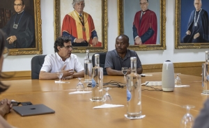 Universidade do Algarve recebe comitiva da Universidade do Namibe