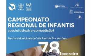 Campeonato Regional de Infantis reúne o melhor da natação algarvia em Vila Real de Santo António 