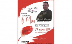 «LIVROS ABERTOS» COM MIGUEL SILVESTRE NAS BIBLIOTECA MUNICIPAL DE LOULÉ