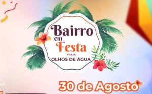 No Verão também há Bairro em Festa na Praia dos Olhos de Água