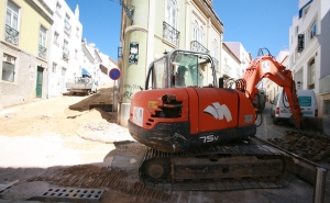 Câmara Municipal de Lagos prossegue a requalificação de arruamentos no centro histórico da cidade