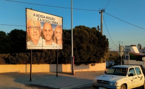 Vandalismo ataca outdoors da candidatura «Portimão Mais Feliz»