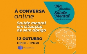 Portimão promove conversa online sobre a saúde mental em situação de sem abrigo