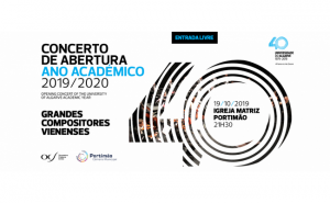 CONCERTO DE ABERTURA DO ANO ACADÉMICO 2019/20, EM PORTIMÃO