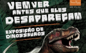 DINOSSAUROS INVADEM FORUM ALGARVE