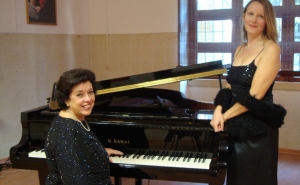 Isobel Reis e Raquel Correia no «Música nas Igrejas»