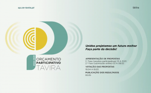 Orçamento Participativo de Tavira: Votação arranca a 18 de abril