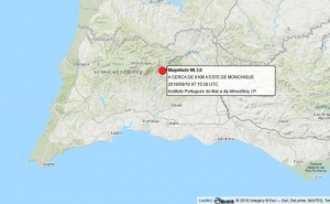 Sismo de 3,0 foi sentido no Algarve