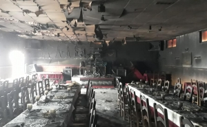 Violento Incêndio em Altura destrói restaurante 