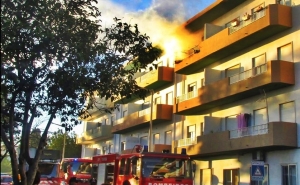 Incêndio urbano em Tavira faz vários desalojados