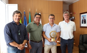Treinador alcoutenejo Luís Conceição foi distinguido na Gala Quinas de Ouro 2019
