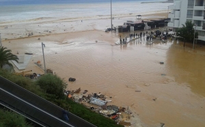 Inundações provocam desalojados em Albufeira (Video)