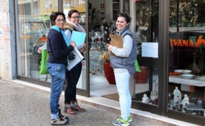 COMERCIANTES SÃO-BRASENSES SENSIBILIZADOS PARA CORRETA SEPARAÇÃO DE RESÍDUOS RECICLÁVEIS  