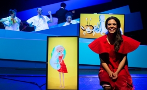 CONTO DE SOPHIA DE MELLO BREYNER ANDRESEN, COM ENCENAÇÃO DE RICARDO NEVES-NEVES, NO CINE-TEATRO LOULETANO