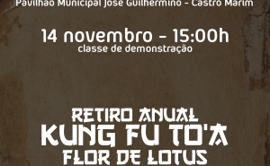 Retiro anual de Kung Fu TO.A Flor de Lótus em Castro Marim