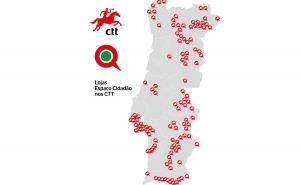 Lojas CTT recebem 200 Espaços do Cidadão