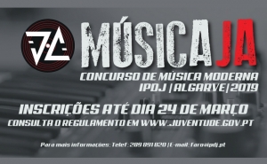 MÚSICA JA | Concurso de Música Moderna IPDJ Algarve