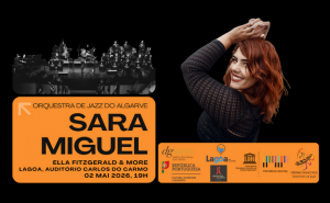 Últimos bilhetes disponíveis para celebrar Ella Fitzgerald com a Orquestra de Jazz do Algarve e Sara Miguel, em Lagoa