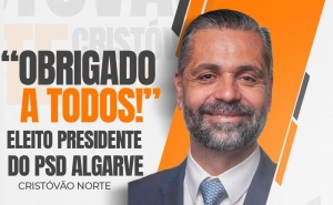 Deputado Cristóvão Norte reeleito como presidente da distrital do PSD do Algarve