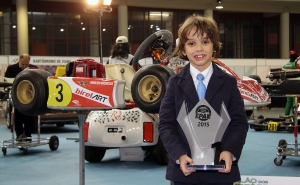 Mateus Cabrelli coroado no Parque de Exposições de Braga