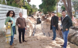 PAN | Alexandre Pereira na Ilha da Armona para acompanhar as obras de saneamento e remodelação da rede de abastecimento de água 
