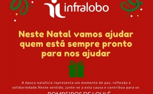 INFRALOBO E.M. DESENVOLVE CAMPANHA SOLIDÁRIA DE NATAL COM O OBJETIVO DE AJUDAR OS BOMBEIROS DE LOULÉ