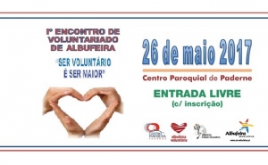 I ENCONTRO TRAZ PRESIDENTE DA CONFEDERAÇÃO DO VOLUNTARIADO A ALBUFEIRA 