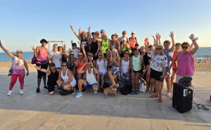 QUARTEIRA | Fantástica aula aberta de Zumba Sunset com Bela Pereira
