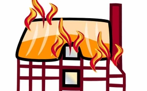 Edifício destruído por incêndio no centro de Lagos sem risco de ruir