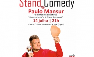 Stand Up Comedy com o humorista Paulo Mansur | O Melhor de dois shows «Humor de Santo» e «A origem da Umbanda»