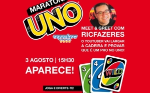 VEM AÍ UMA MARATONA DE UNO NO AQUASHOW
