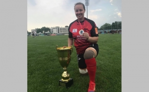 Atleta do Clube de Rugby Universitário do Algarve, Elena Andronic, sagra-se Campeã Europeia do Conference